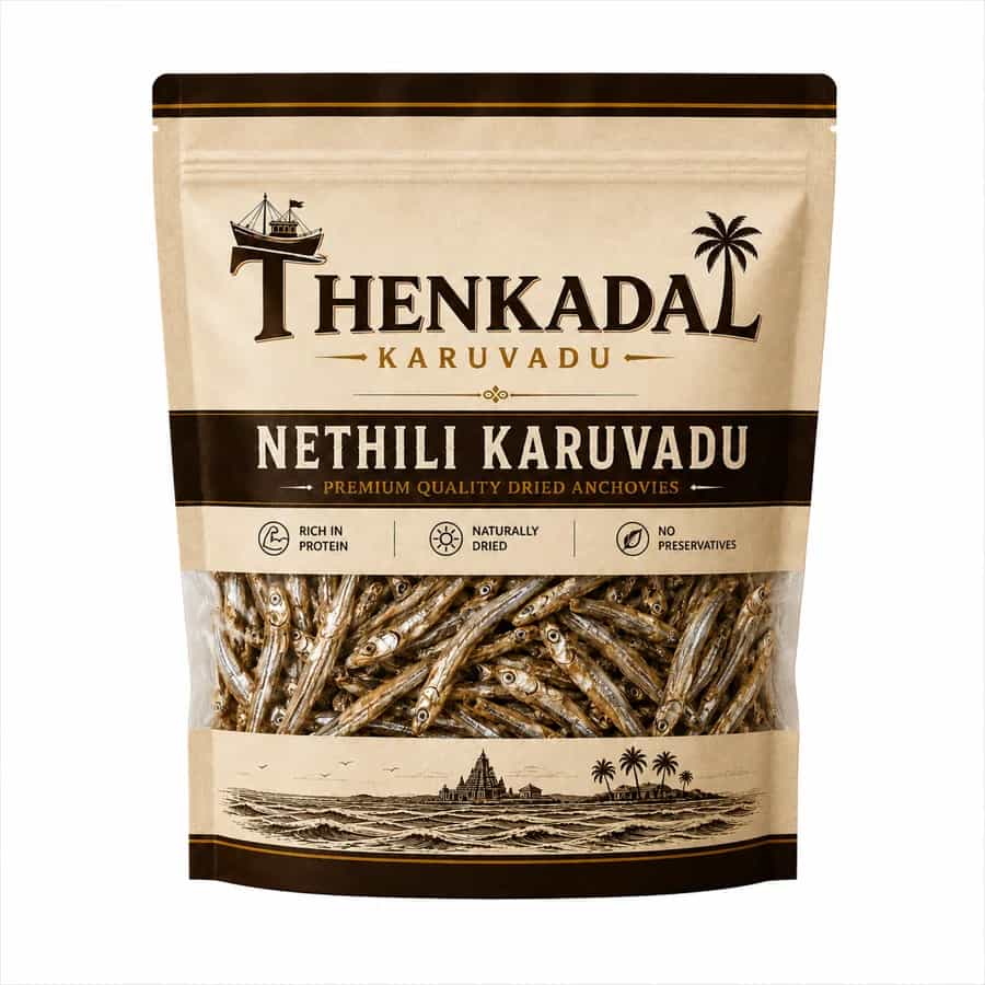 Nethili Karuvadu (Anchovy) - Headless